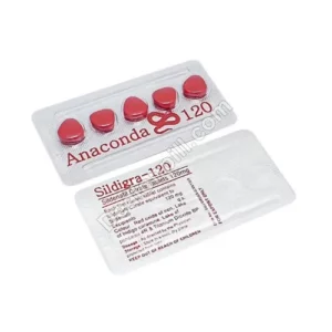 Anaconda 120 (Sildenafil Citrate) | Online Pharmacy Store in USA