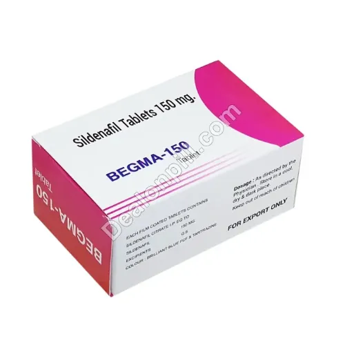 Begma 150 (Sildenafil Citrate) | Online Pharmacy USA