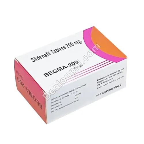 Begma 200 (Sildenafil Citrate) | Online Pharmacy Store in USA