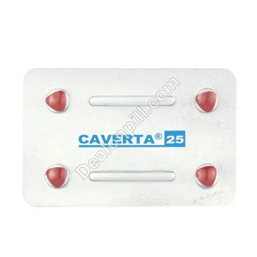 Caverta 25mg (Sildenafil Citrate) | Online Pharmacy Store