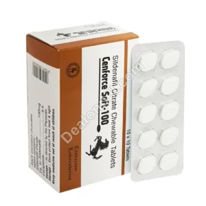 Cenforce Soft 100mg (Sildenafil Citrate - Chewable) | Online Pharmacy Store