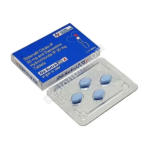 Da Sutra 30x (Sildenafil/Dapoxetine) | Online Pharmacy