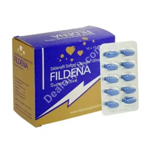 Fildena Super Active (Sildenafil Citrate) -Softgel Capsules | Dealonpill