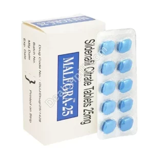 Malegra 25mg (Sildenafil Citrate) | Online Pharmacy Store