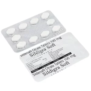 SILDIGRA SOFT 100 MG (SILDENAFIL CITRATE) | Online Pharmacy USA