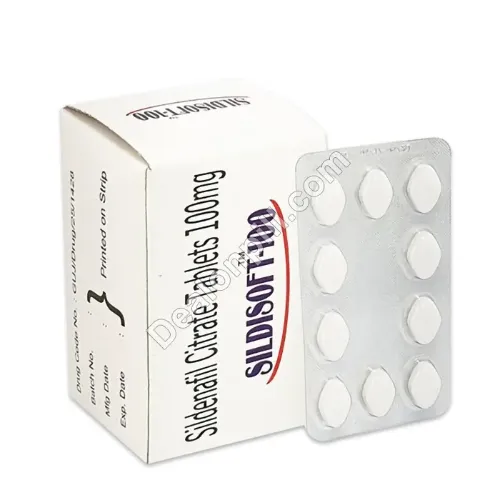 Sildisoft 100mg (Sildenafil Citrate) | Online Pharmacy USA