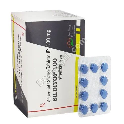 Silditop 100mg (Sildenafil Citrate) | Pharmaceutical Company USA