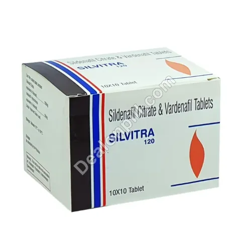 Silvitra 120mg (Sildenafil + Vardenafil) | Online Pharmacy Store in USA