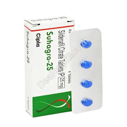 Suhagra 25mg (Sildenafil Citrate) | Pharmaceutical Company USA