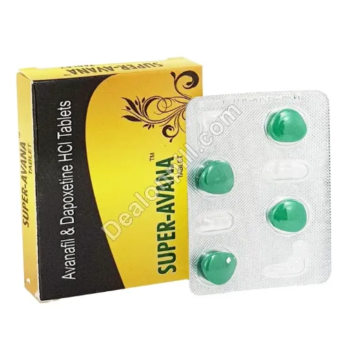 Super Avana (Avanafil/Dapoxetine) | Online Pharmacy Store