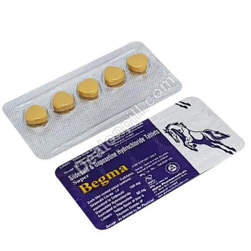 Super Begma (Sildenafil/Dapoxetine) | Online Pharmacy Store