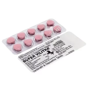 Super Vilitra (Vardenafil/Dapoxetine) | Online Pharmacy Store