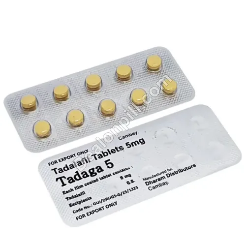 Tadaga 5 mg (Tadalafil) | Online Pharmacy