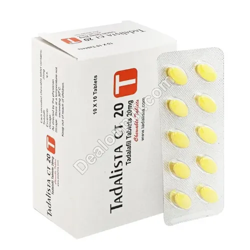 Tadalista CT 20mg (Tadalafil) | Online Pharmacy Store in USA