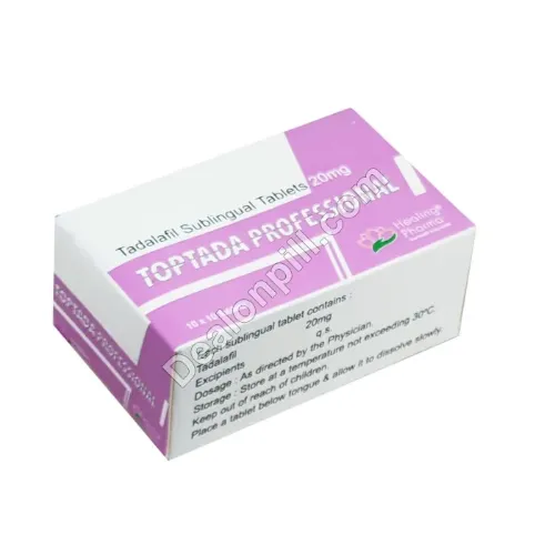 Toptada Professional (Tadalafil) | Pharmaceutical Company