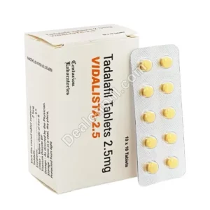 Vidalista 2.5mg (Tadalafil) | Online Pharmacy Store