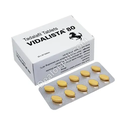 Vidalista 80 mg (Tadalafil) | Pharmaceutical Company