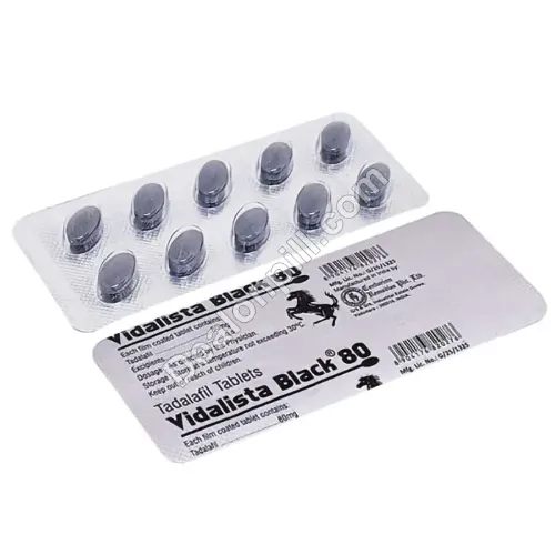 Vidalista Black 80mg (Tadalafil) | Pharmaceutical Company