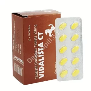 Tadalafil CT 20 mg(Vidalista CT) | Online Pharmacy