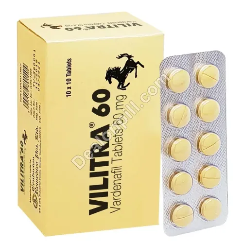 Vilitra 60mg (Vardenafil) | Online Pharmacy Store