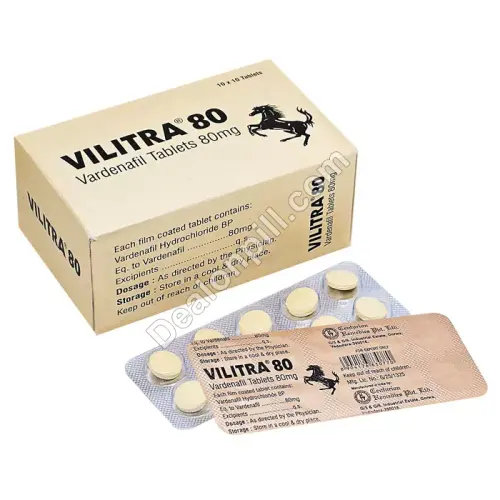 Vilitra 80 mg (Vardenafil) | Pharmaceutical Company