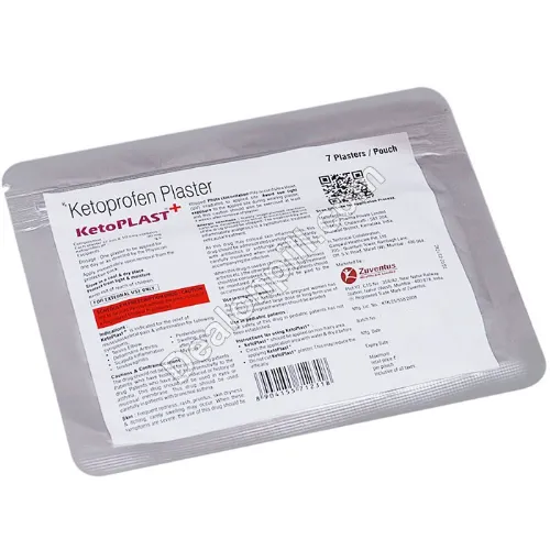 Ketoplast Plus Plaster (Ketoprofen) | Online Pharmacy Store