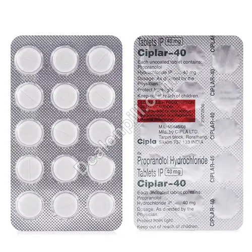Ciplar 40mg | Online Pharmacy Store In USA