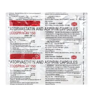 Ecosprin AV 150mg | Online Pharmacy Store