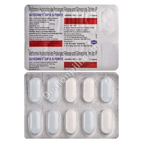 Glycomet-GP 0.5 Forte | Online Pharmacy Store in USA