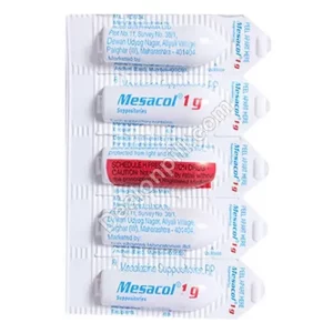 Mesacol 1gm Suppository | Online Pharmacy Store in USA