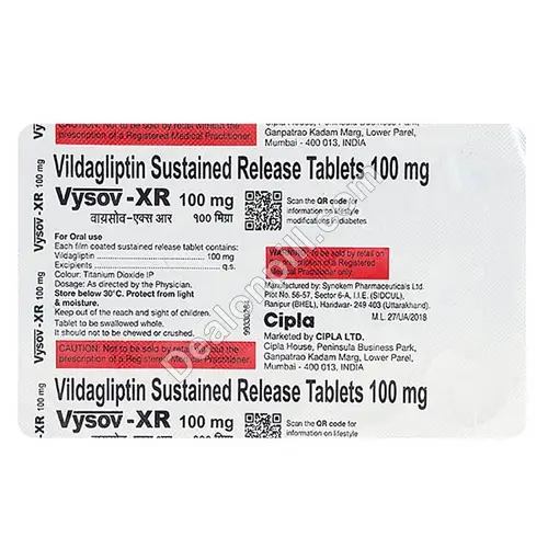 Vysov XR 100mg | Online Pharmacy Store in USA